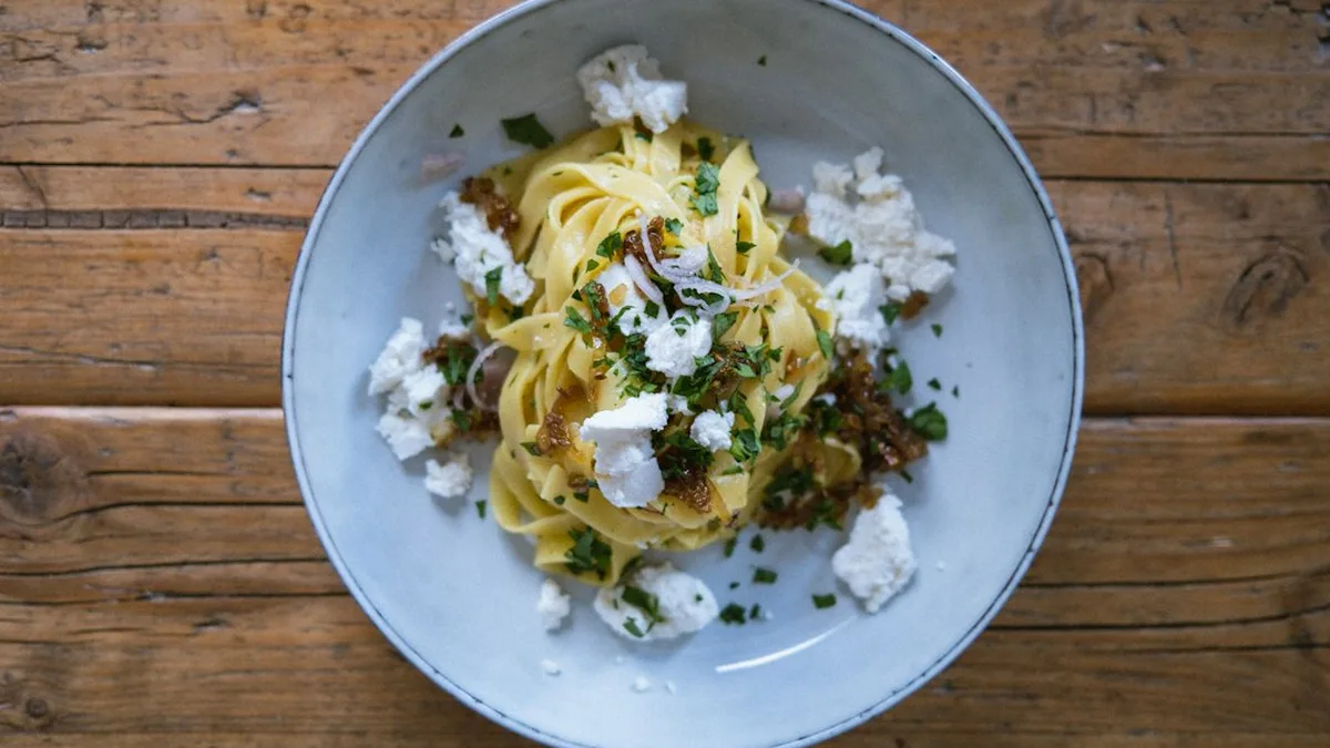Pâtes 4 fromages vrai recette
